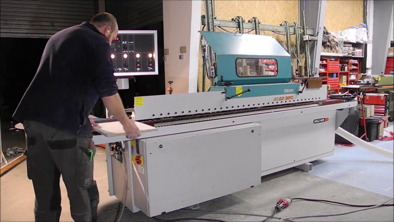 Holzher TRIM MFE1402 plaqueuse