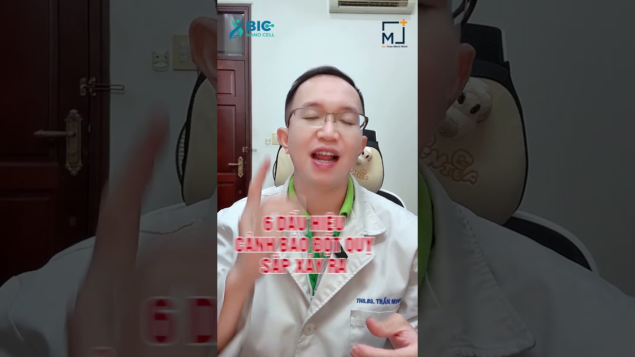 6 dấu hiệu cảnh b&aacute;o đột quỵ sắp xảy ra | B&aacute;c Sĩ Trần Minh #short #shorts #bacsitranminh