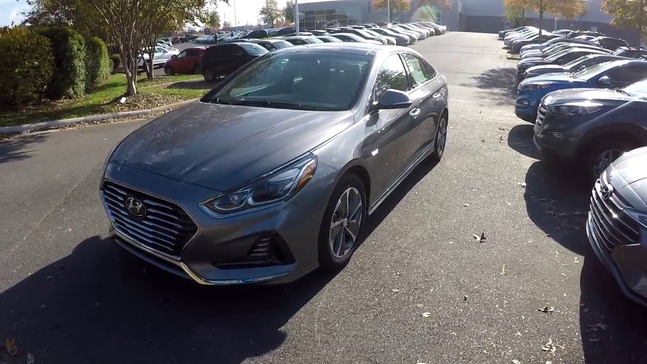 Walkaround review of NEW 2018 Hyundai Sonata Hybrid Limited