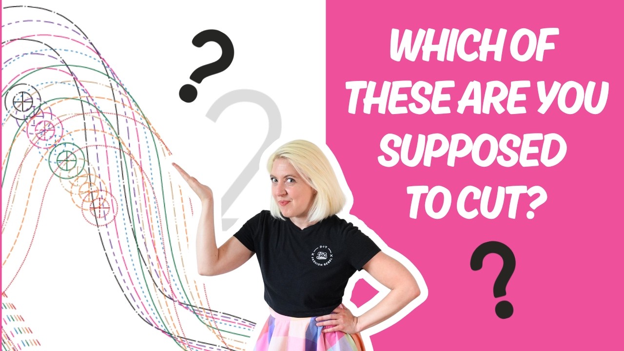 How to Find + Cut the Right Sewing Pattern Size (How to Read a Sewing Pattern - Day 8)
