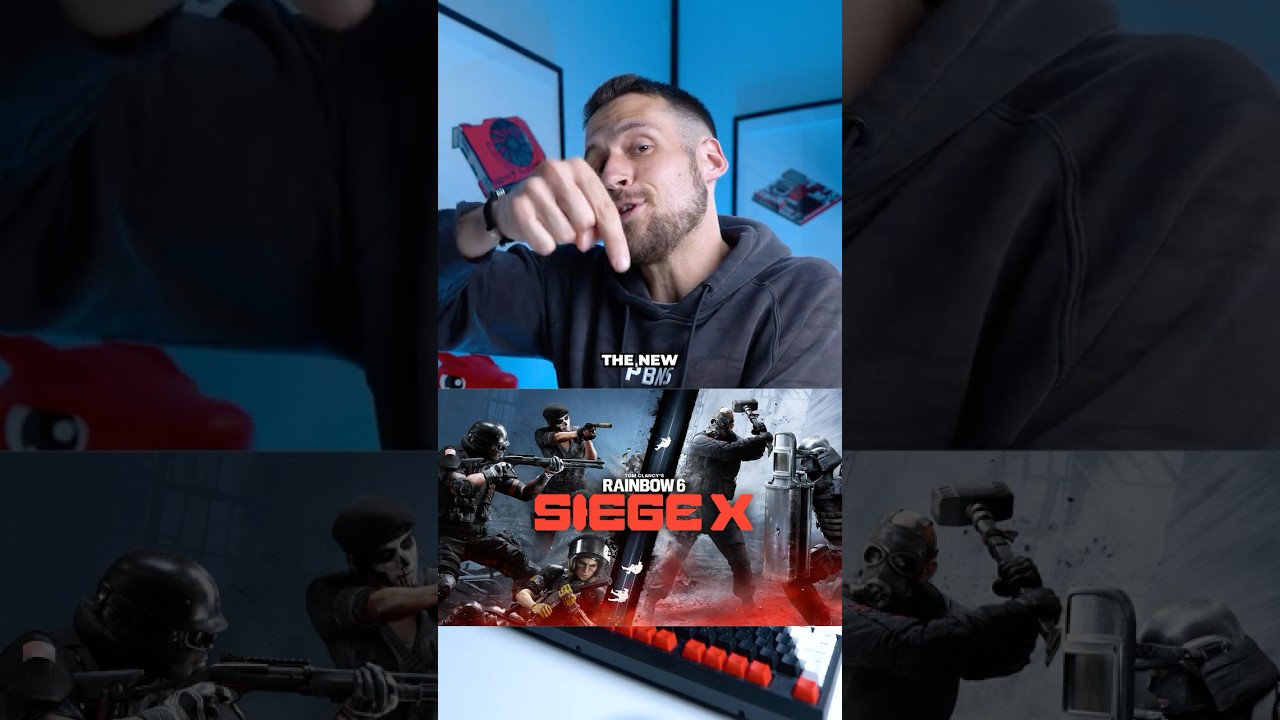 Rainbow Six Siege X is TOUGH to Run