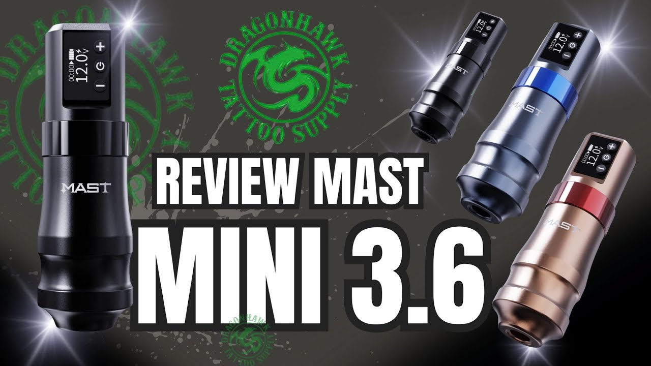 Test Mast Mini 3.6 : La machine rotative compacte qui surprend les tatoueurs !