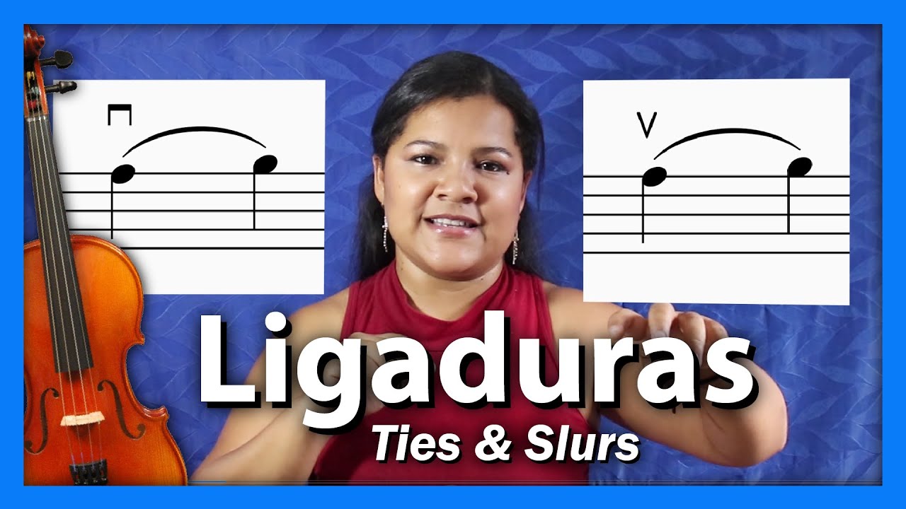 Las ligaduras en el Violín