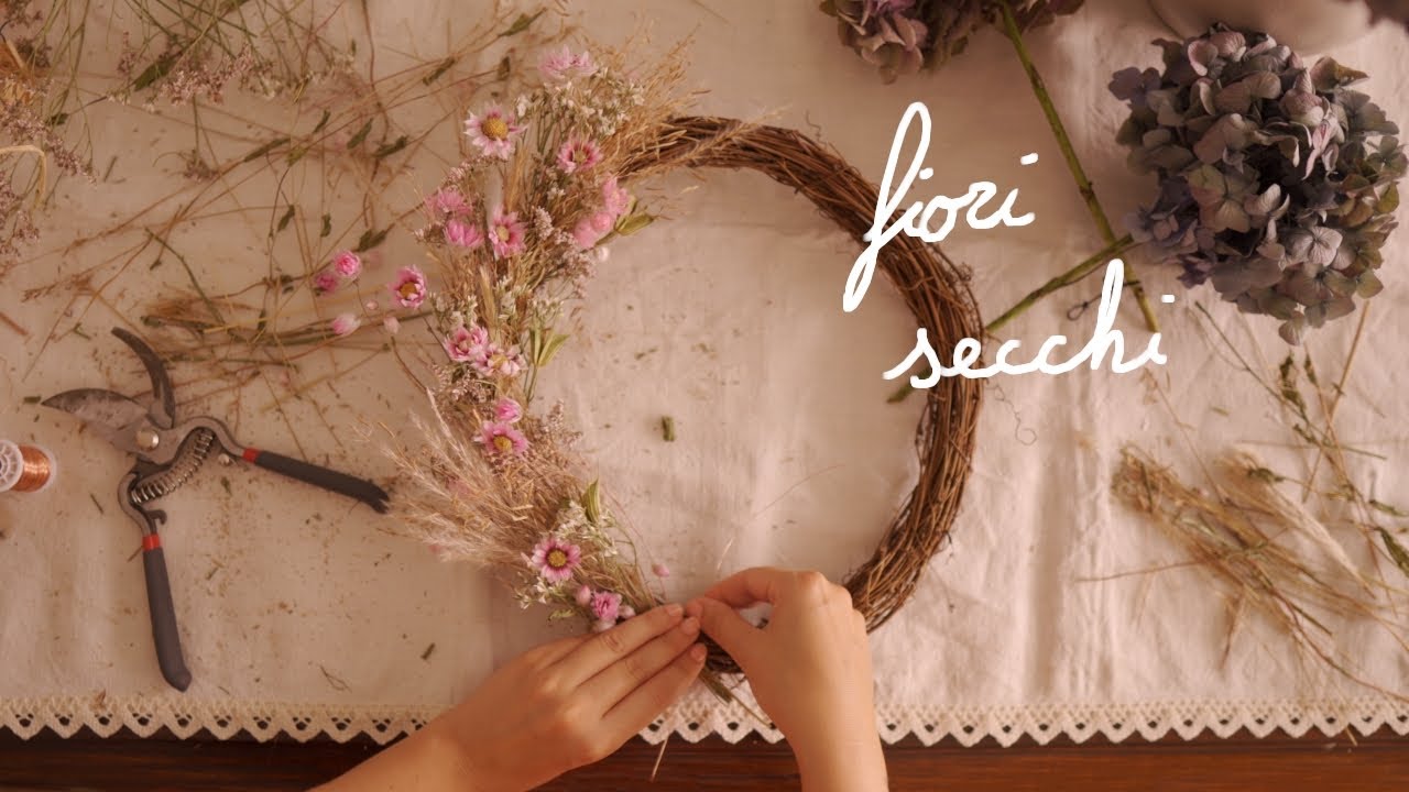#2 seccare i fiori | metodi e decorazioni | ghirlande | fiori estivi pressati 