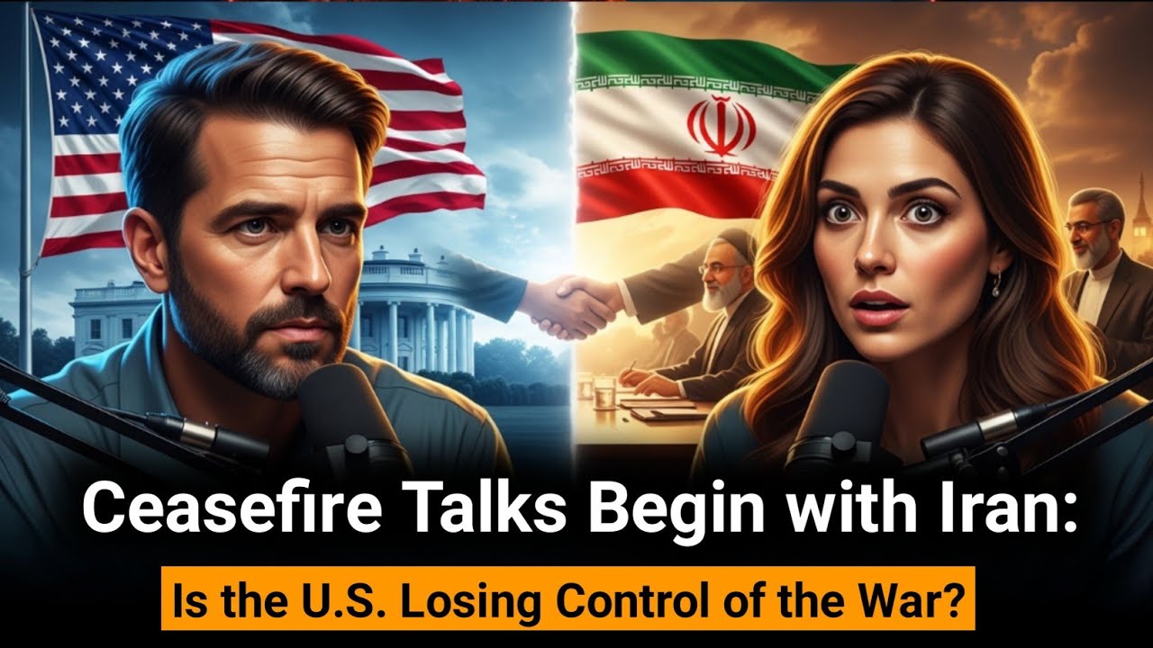 Ceasefire Talks Begin with Iran: Is the U.S. Losing Control of the War? | Learn English With Podcast