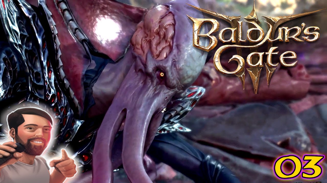 Baldurs Gate 3 Deutsch Lets Play - Der Illithide - Stream 3 D&D Roleplay