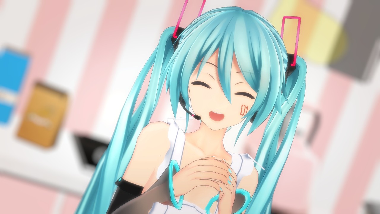 【MMD】どりーみんチュチュ 初音ミク　/ Dreamin Chuchu 　MIKU　Happy Valentine💕