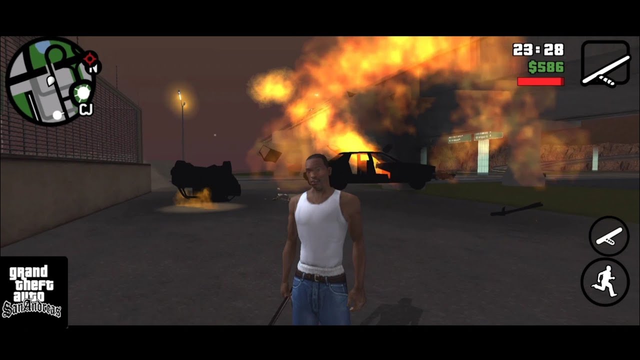 GTA San Andreas Chaos – Police Chase Gone Wrong 💥🚔