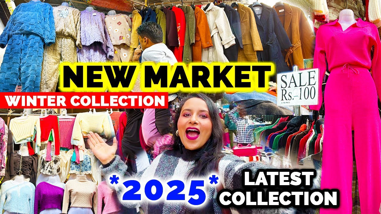 New Market Winter Collection 2025 | Esplanade Kolkata | Sweater Blazer Cardigan Long Coat