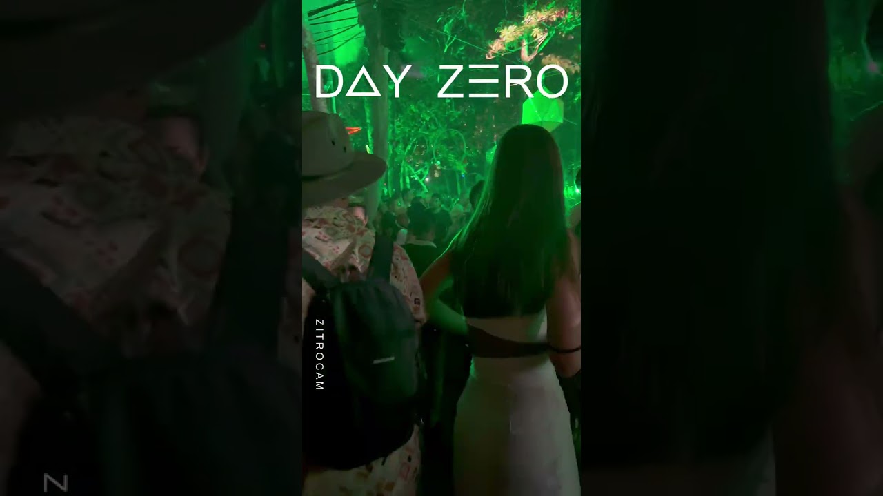 DAY ZERO - TULUM 2023 - 4K -  @janblomqvist   - Maybe Not @Mixmag  #shorts #4K #dayzero #tulum