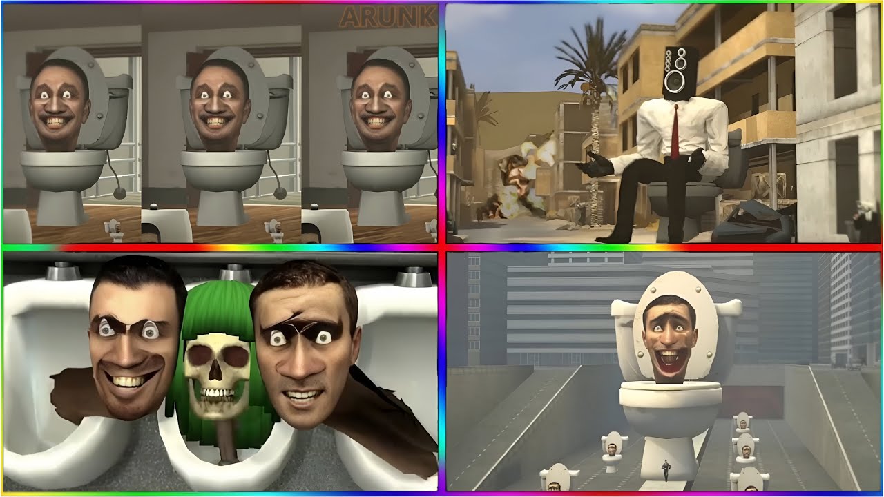SKIBIDI TOILET MEGA BATTLE#13