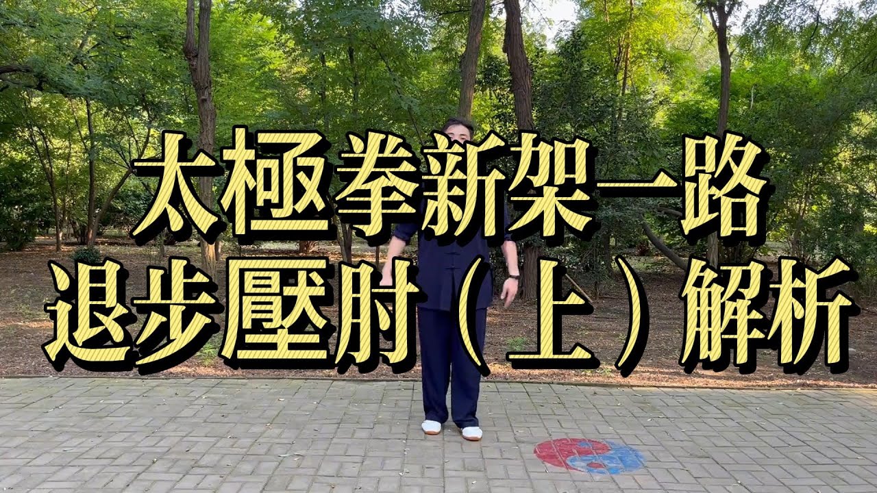 太極拳新架一路｜退步壓肘（上）解析 Chen Style Xinjia Yilu Retreat & Press Elbow#太極拳 #陳氏太極拳 #太極拳新架一路 #退步壓肘#TaiChi