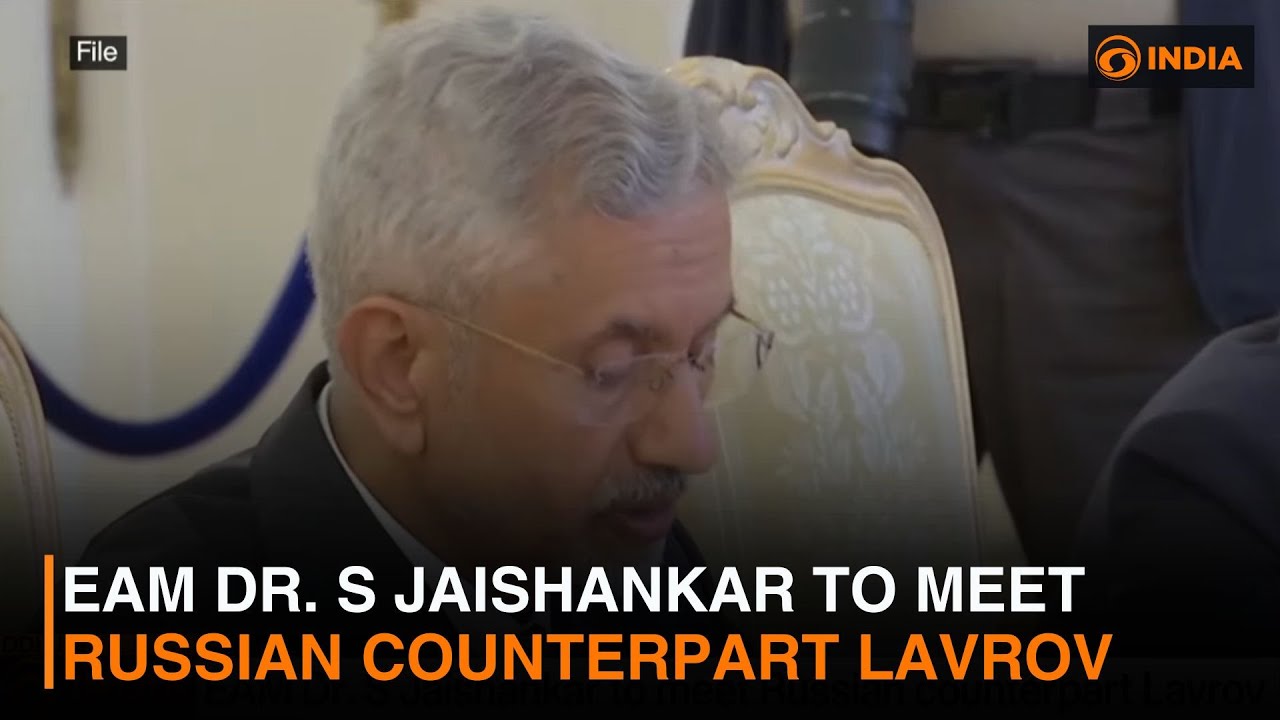 EAM Dr. S Jaishankar to meet Russian counterpart Lavrov | DD India