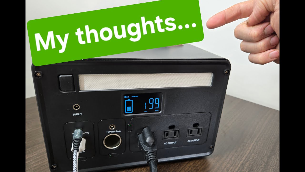 CYBPULTE C011 Portable Power Station REVIEW