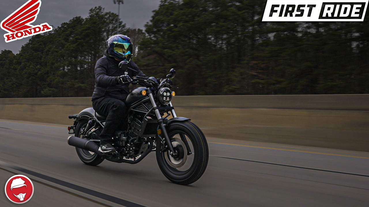 2026 Honda Rebel 300 E-Clutch | First Ride