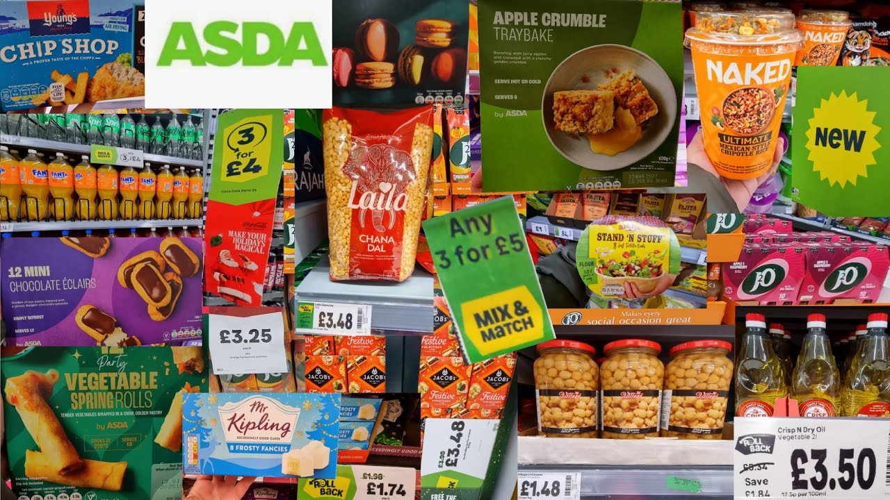 Распродажа Asda 2025 — Обзор покупок в лондонских супермаркетах — Магазин в Великобритании