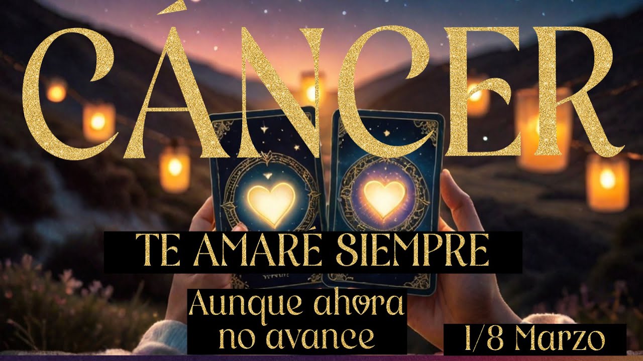Cáncer ♋ No se rinde contigo, aunque todo esté en pausa☹️