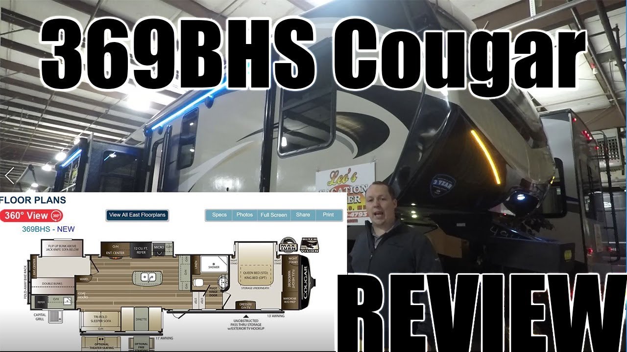 2018 Keystone Cougar 369BHS (RV REVIEW) Bunk Beds 5th Wheel RV