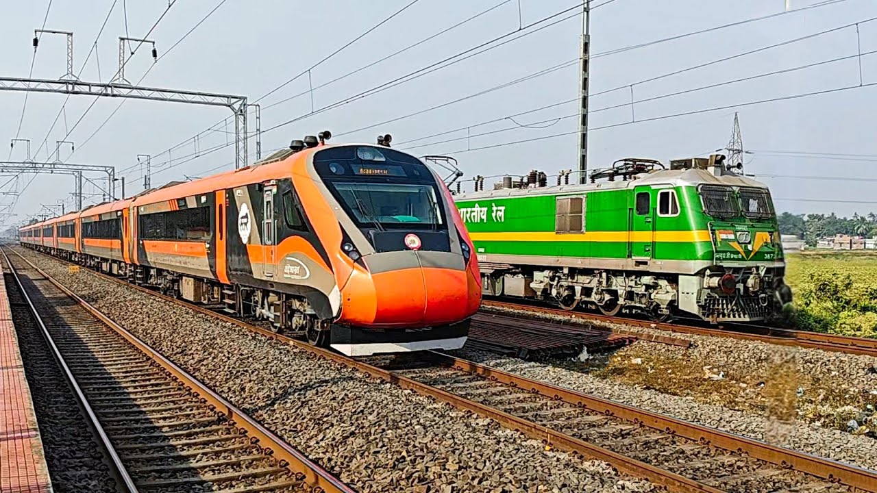 🥵 Fast and Furious Duronto Rajdhani Vande Bharat and More Trains of WR and ER Storming at 130 Kmph