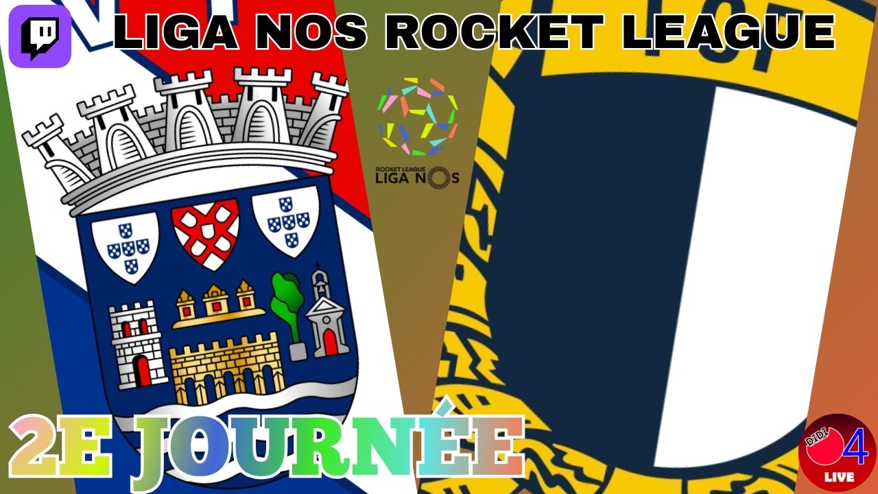 GIL VINCENTE - FAMALICAO JOURNÉE 2 LIGA NOS ROCKET LEAGUE