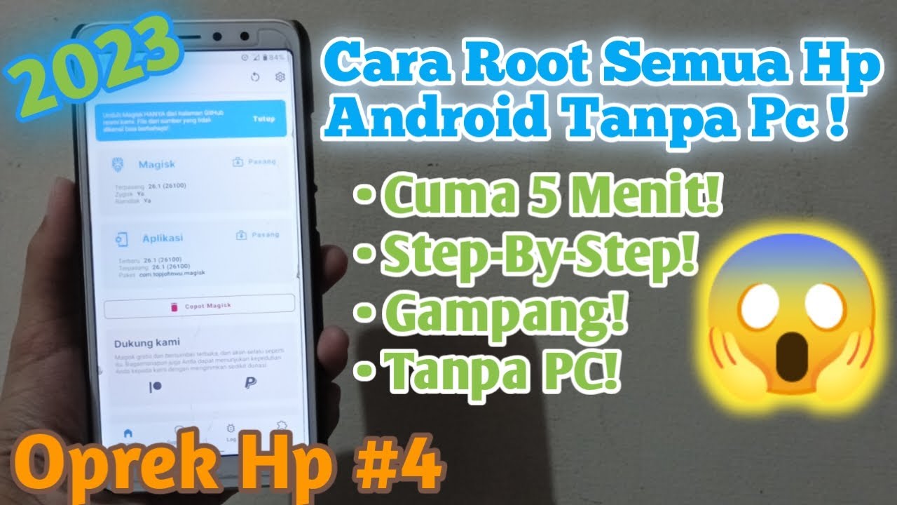 Cara Root Hp Android Tanpa PC Terbaru 2023 - Step-By-Step 100% Work!