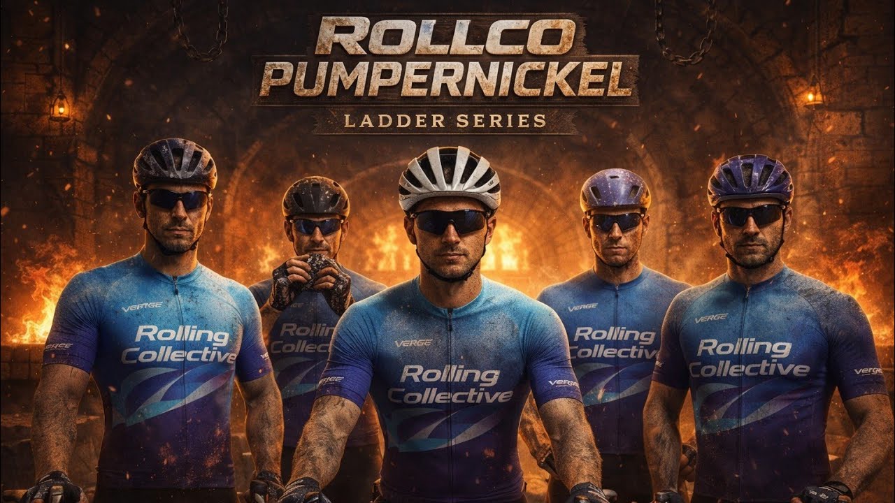 Rollco Pumpernickel Ladder Race vs RWB Sapphires on Glasgow Crit Circuit