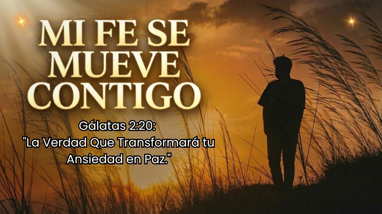​MI FE SE MUEVE CONTIGO: La Alabanza que Transforma la Ansiedad en Paz (Gálatas 2:20)
