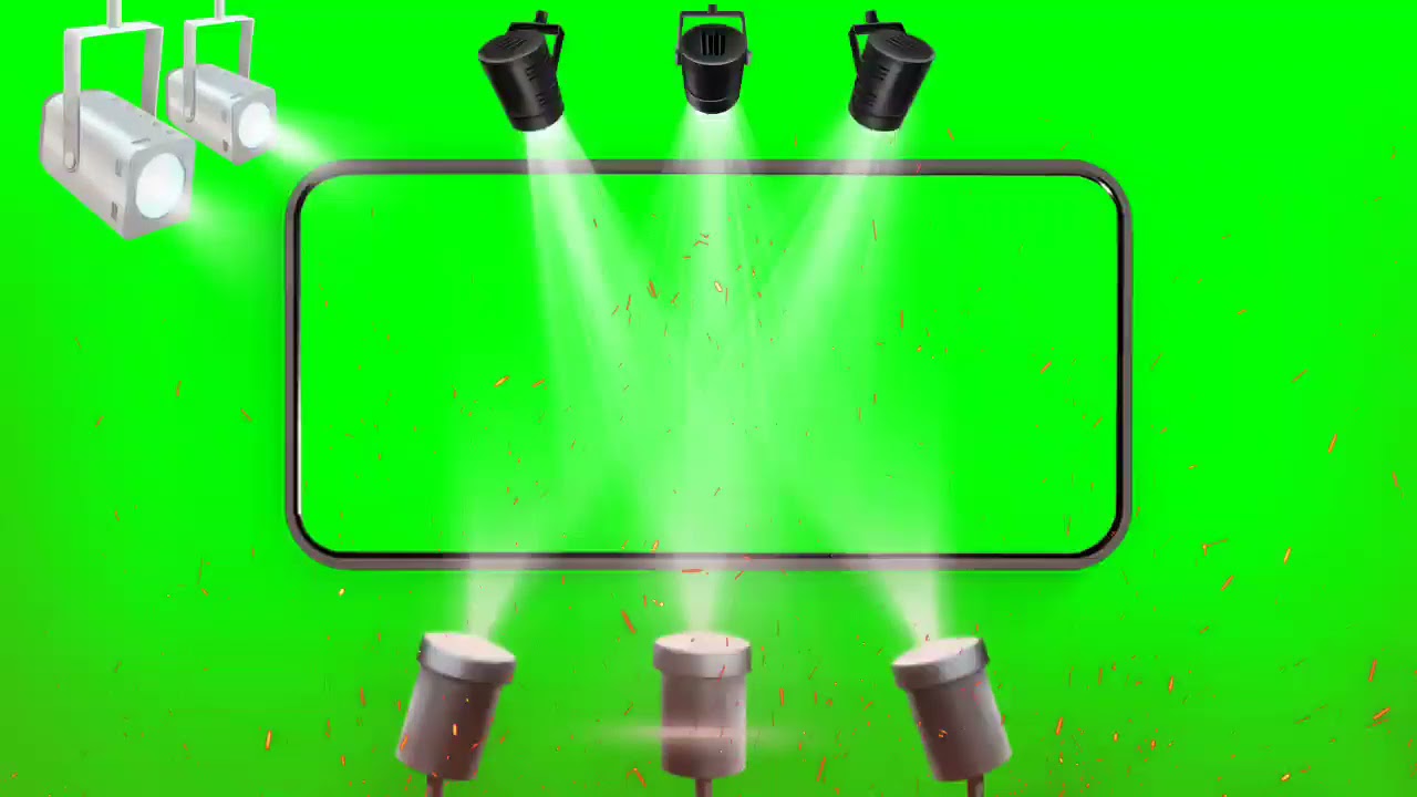 green Screen Mobile phone frame 2021 | Disco light green screen status 2021