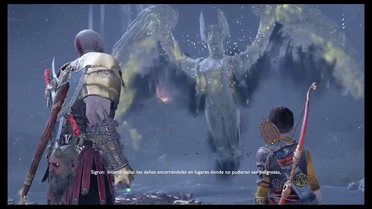 God Of War PS4 - Walkthrough Español Latino Parte 17 Valkyria Reina (por KanoShellBullet)