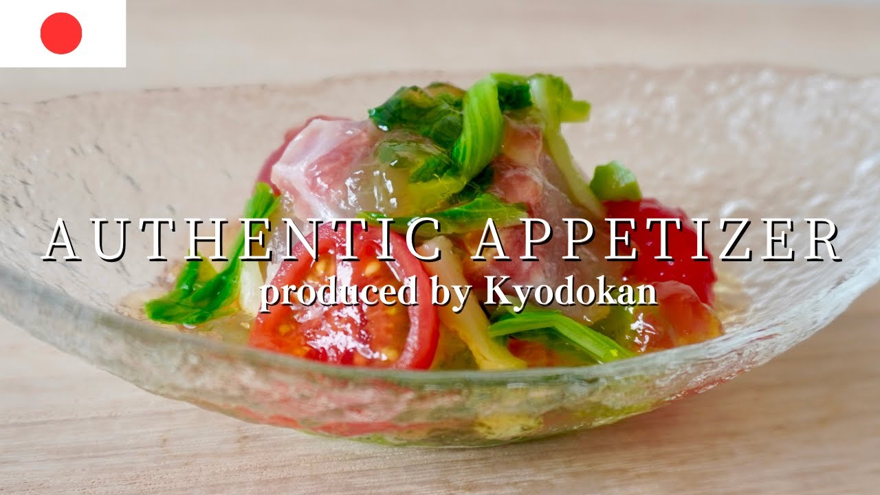 How to make an authentic japanese appetizer.