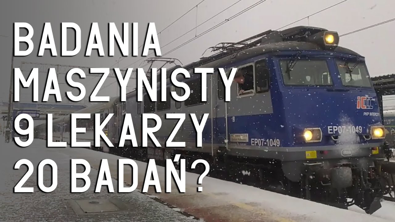 Jakie badania na maszynistę?