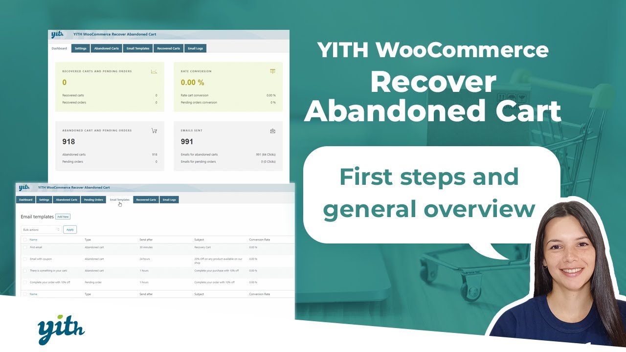 First steps and general overview - YITH WooCommerce Recover Abandoned Cart