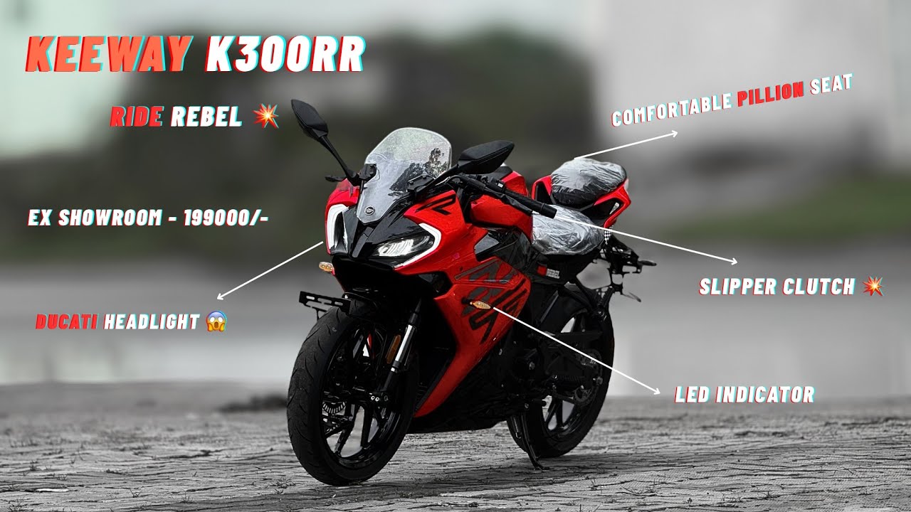 KEEWAY K300RR🔥|| RIDE REBEL || 2025 EDITION 💥