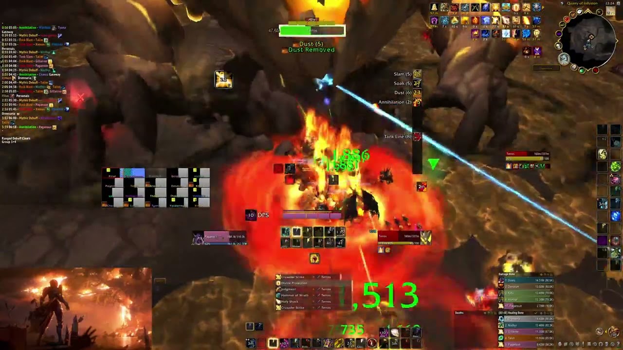 Mythic Terros - Holy Paladin PoV - Vault of the Incarnates