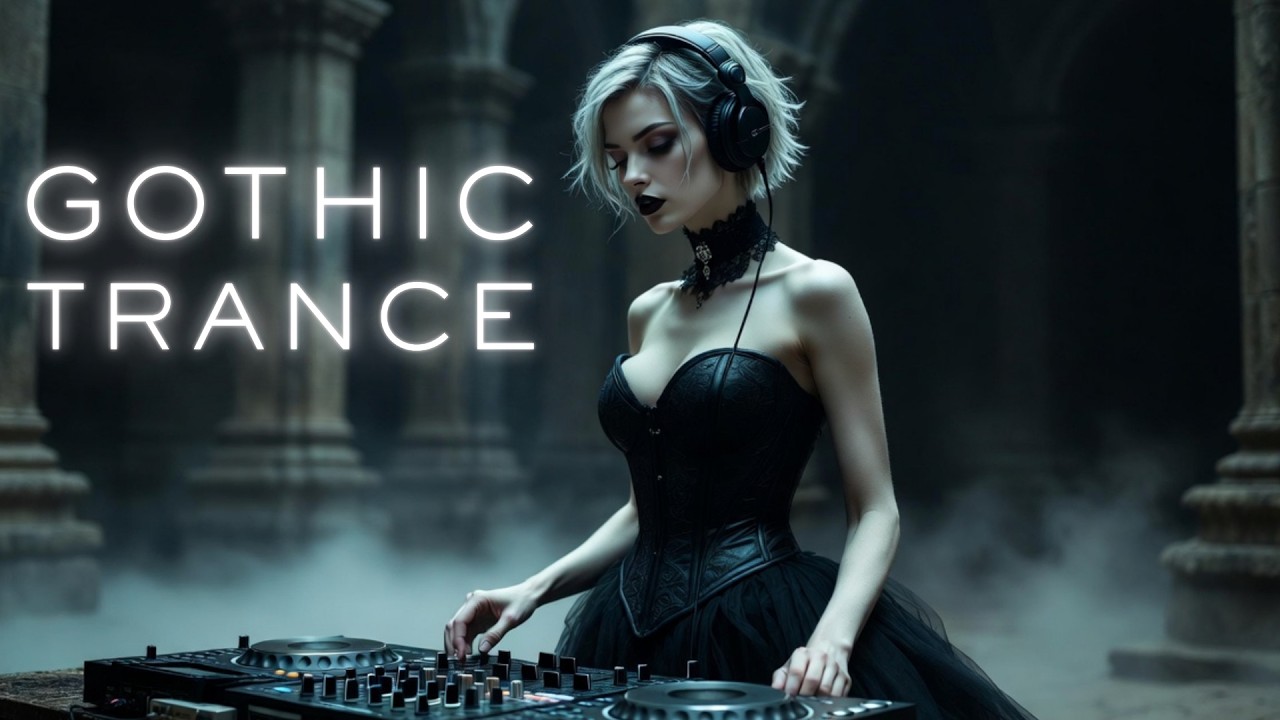 Gothic DJ Woman - Hypnotic Trance Loop | Dark Citadel 4K AI Animation