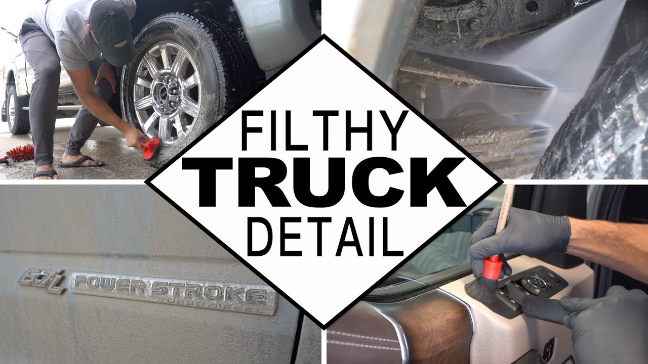 Cleaning My Dad's Ford F-350! | The Detail Geek
