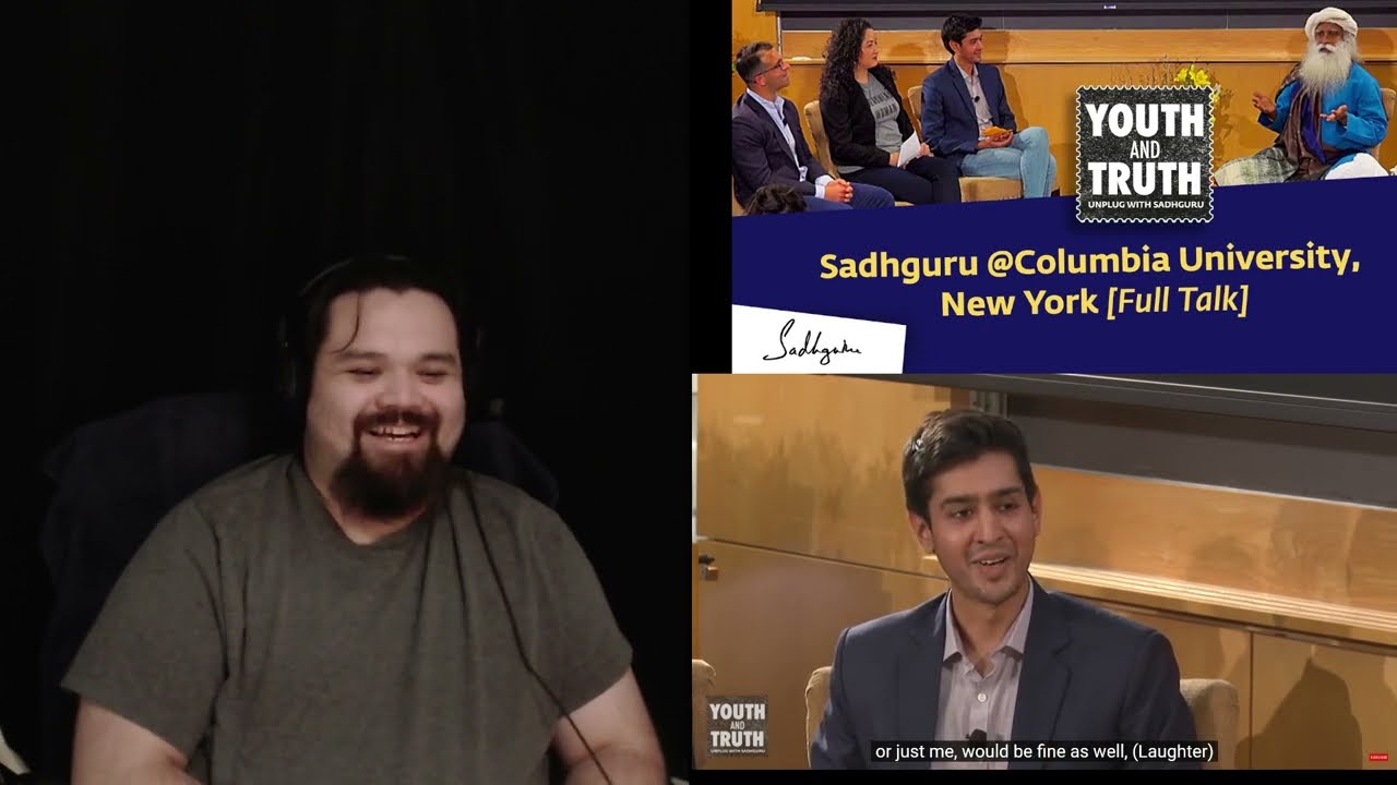Sadhguru Youth And Truth Columbia University React Part 1