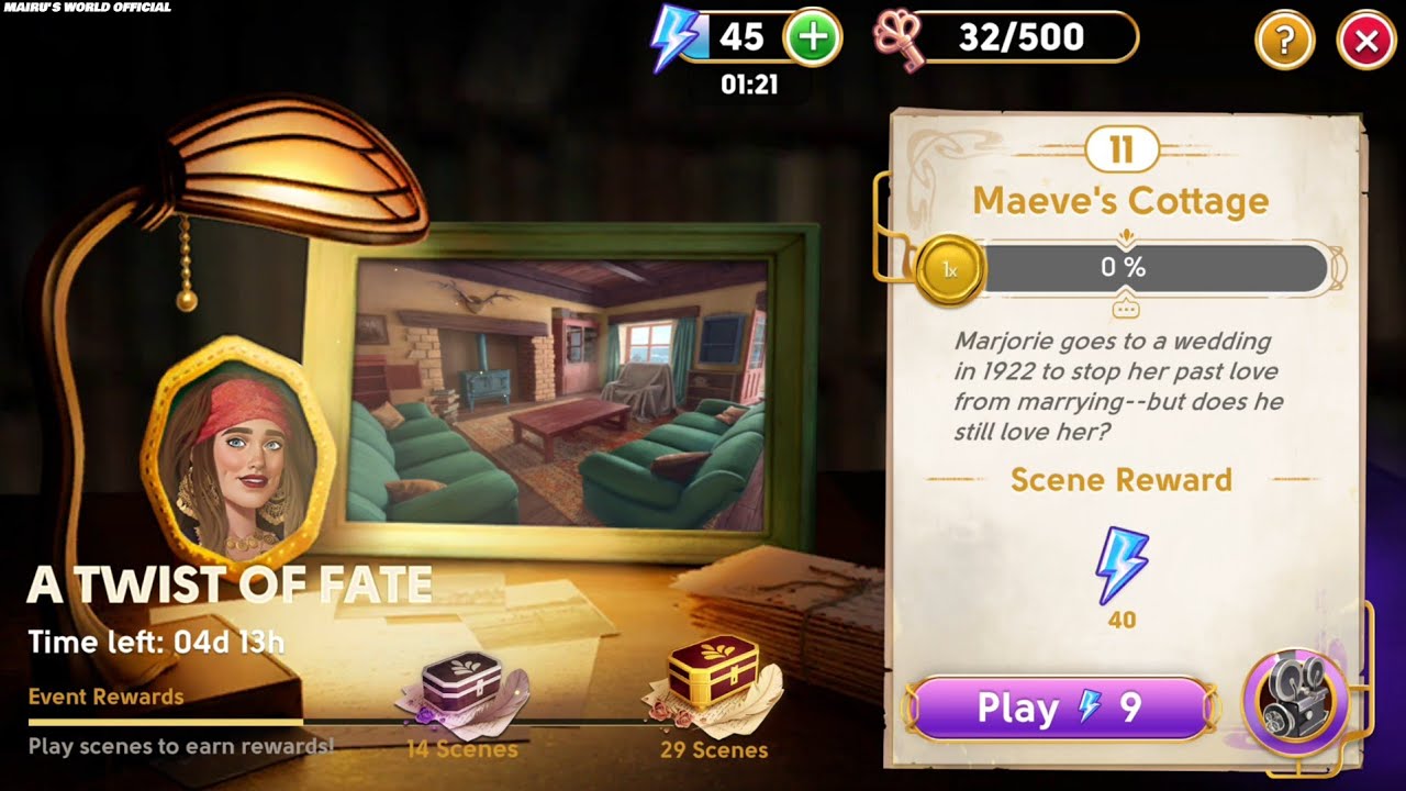 June's Journey Secrets 16 r2 Scene 11 Maeve's Cottage Word Mode 4K ULTRA HD