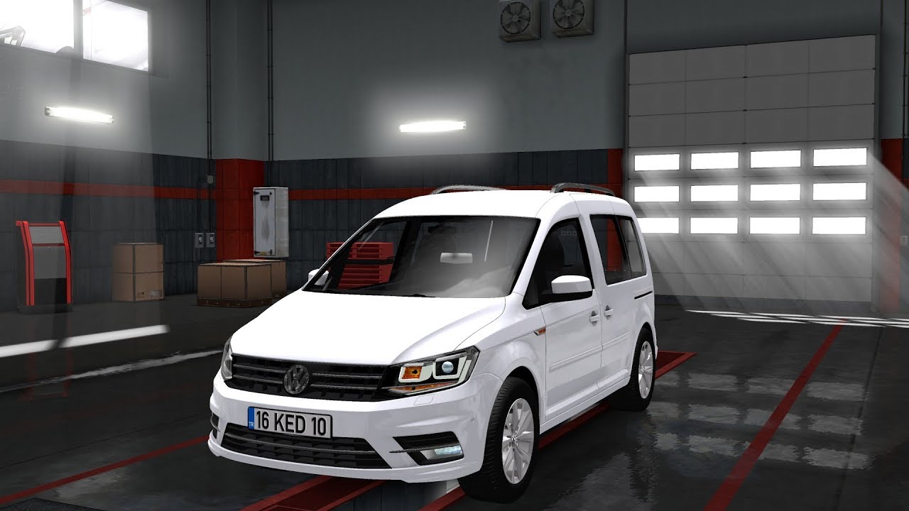 ETS2 - VW Caddy - Logitech G27 (Euro Truck Simulator 2)
