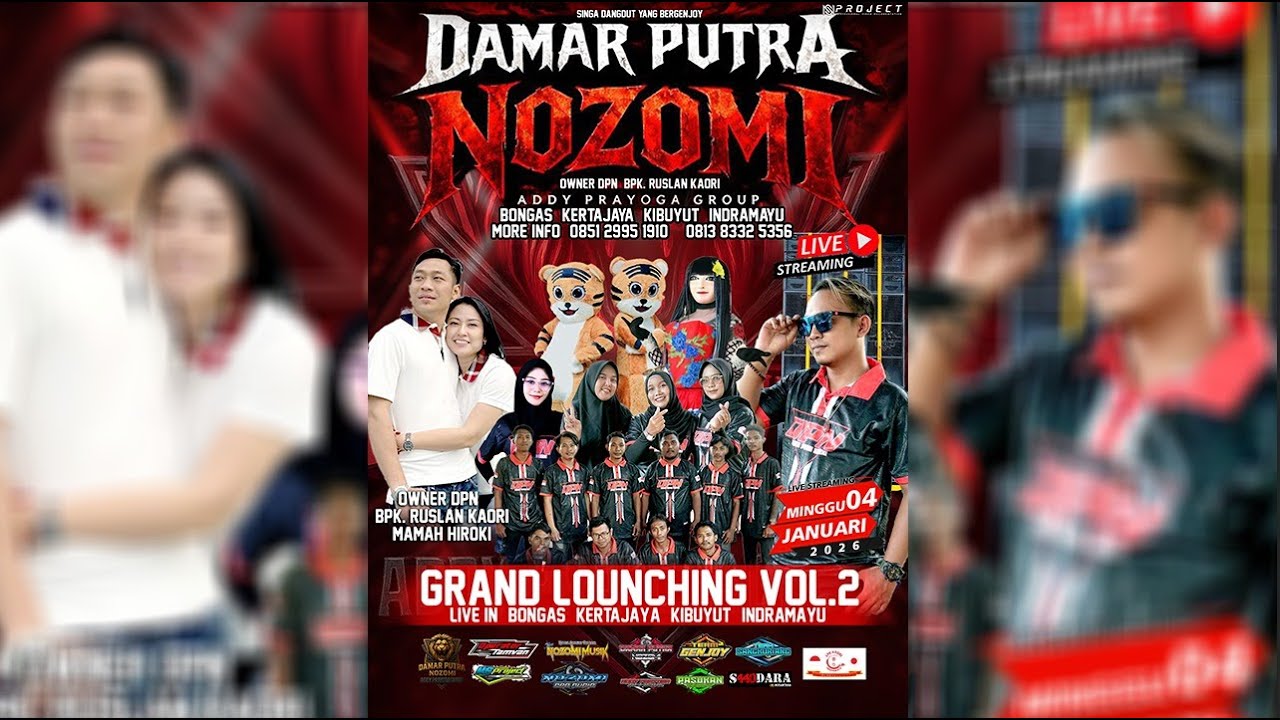 🔴LIVE GRAND LONCHING VOL.2  SINGA DANGDUT YANG BERGENJOY 