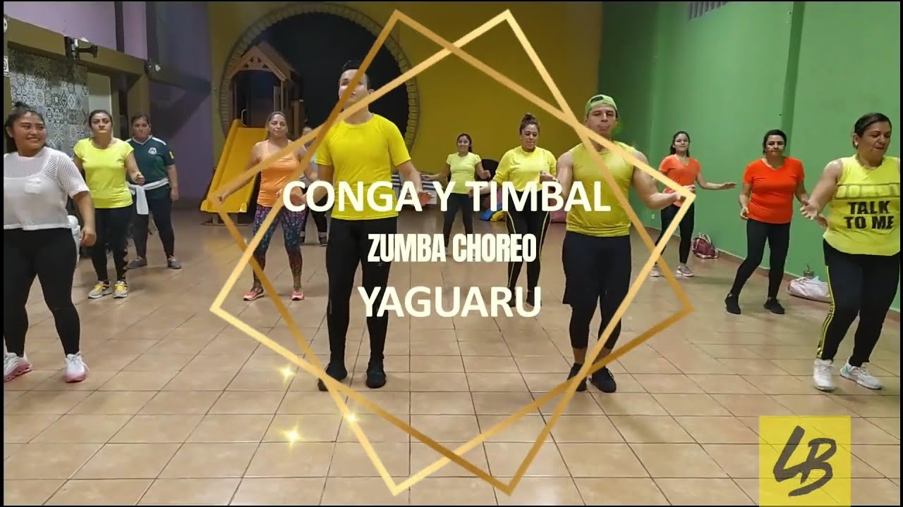 🎶🔥Conga y Timbal🔥🎶 YAGUARU 😎 ZUMBA CHOREO / LUD BAEZA 😎