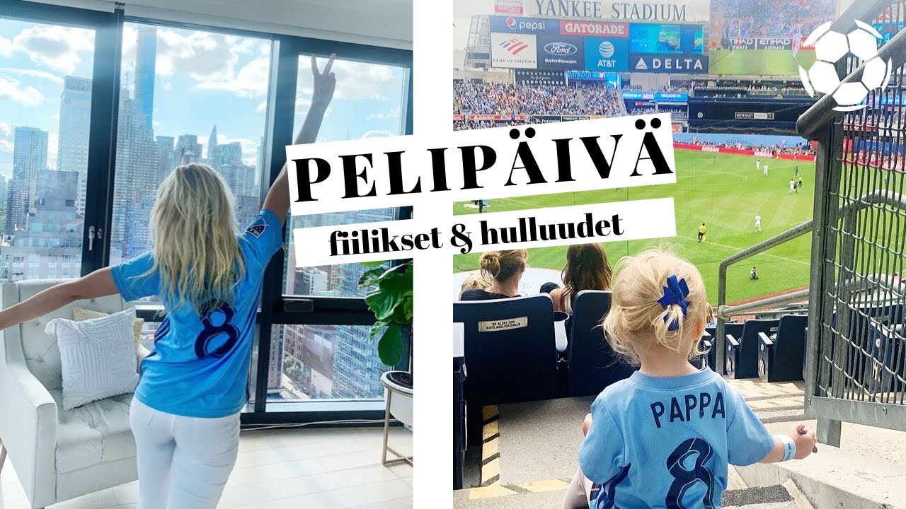 Ammattifutaajan pelipäivä vaimon & PERHEEN NÄKÖKULMASTA ⚽️ !