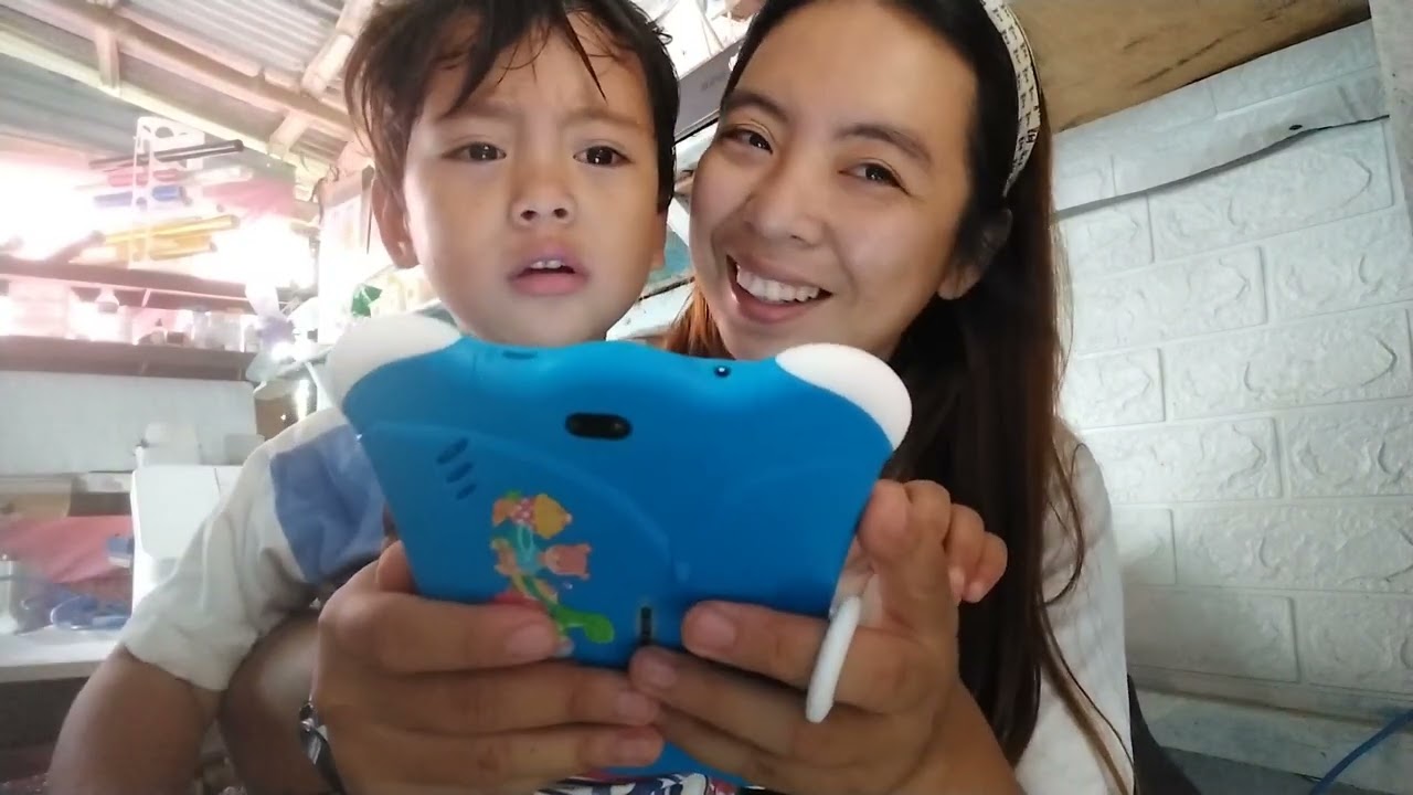 TRENDING KIDS TABLET  C7 7inch. BRANDNEW  FROM SHOPEE unboxing and review after one week #trending
