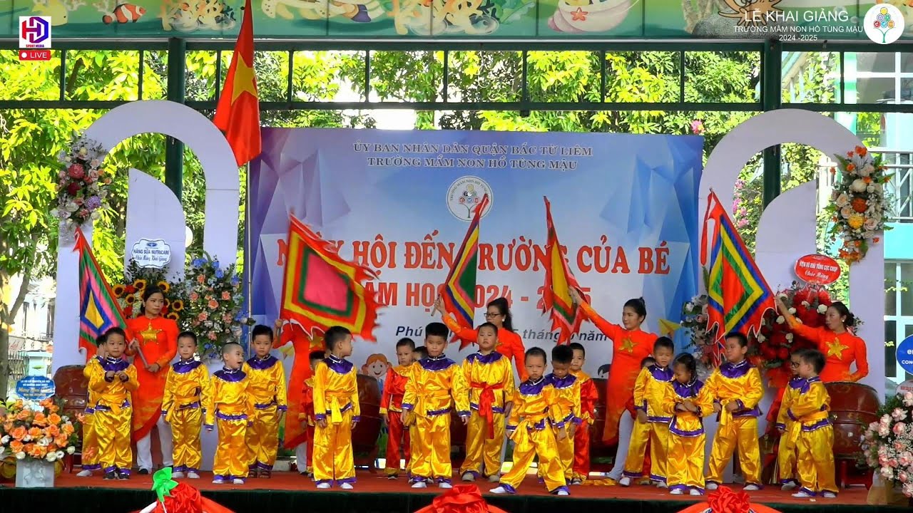 Văn nghệ Khai Giảng TRƯỜNG MẦM NON HỒ TÙNG MẬU Năm học 2024 - 2025