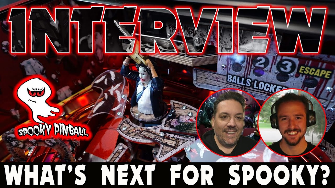 Spooky Pinball Interview | Evil Dead | Texas Chainsaw | Rick & Morty & What's Next For Spooky?