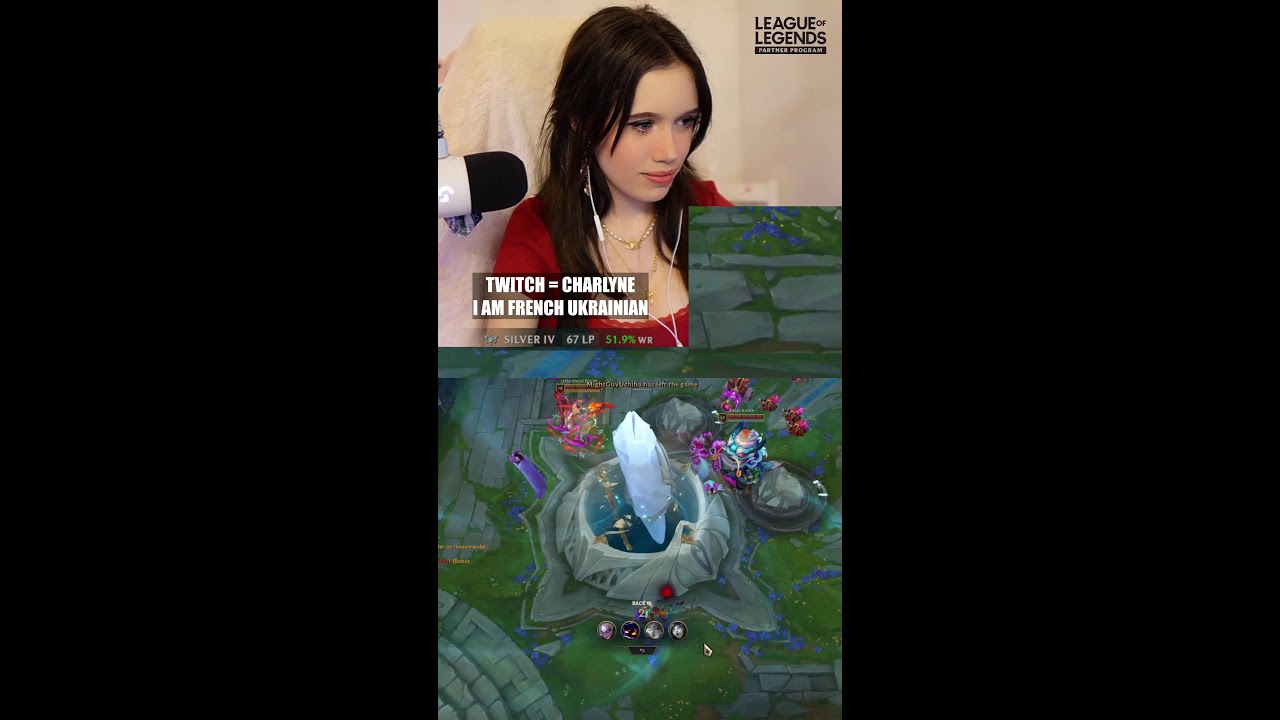 FRENCH GIRL RAGE ON LEAGUE