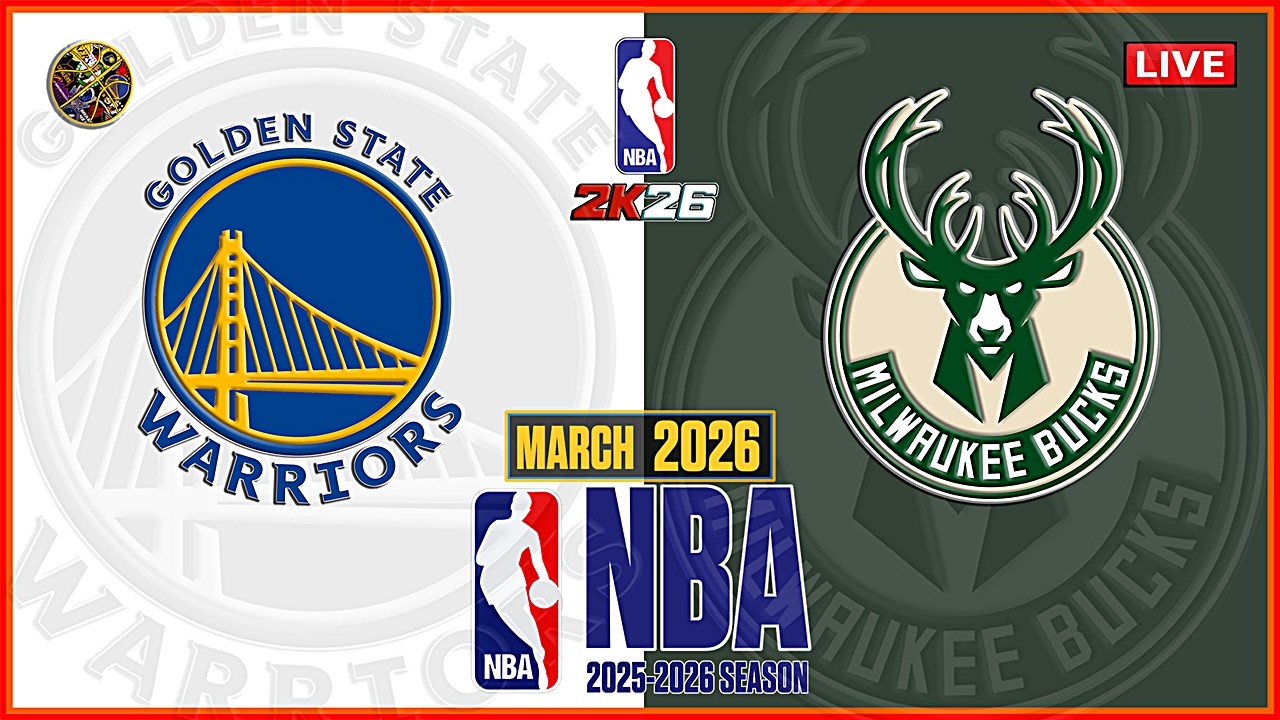 «Уорриорз» против «Бакс» | Обзор матча НБА | 15 марта 2026 г. | NBA 2K26 |