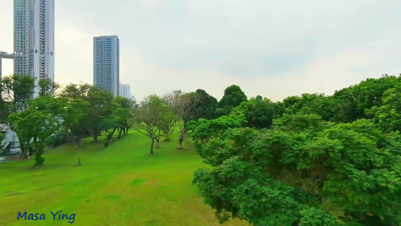 My Drone Practice at Queenstown Park at Margret_Drive