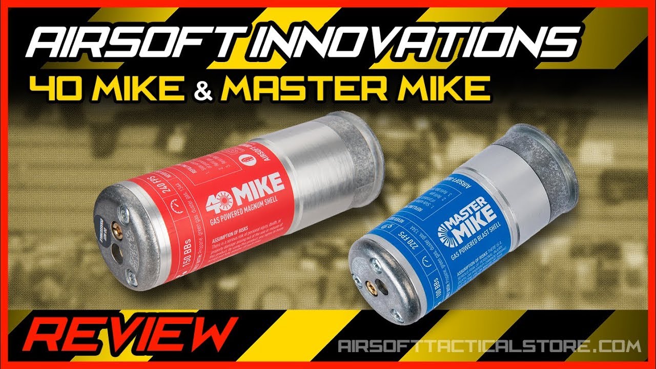 40 Mike y Master Mike de Airsoft Innovations LA MEJOR GRANADA / REVIEW en ESPAÑOL