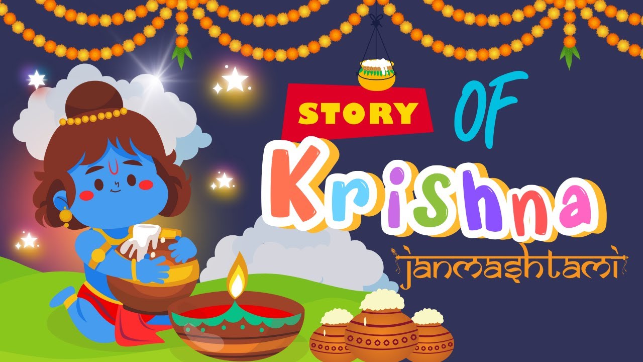 Why is Janmashtami celebrated? | Krishna's birthday kids Janmashtami significance for kids#krishna
